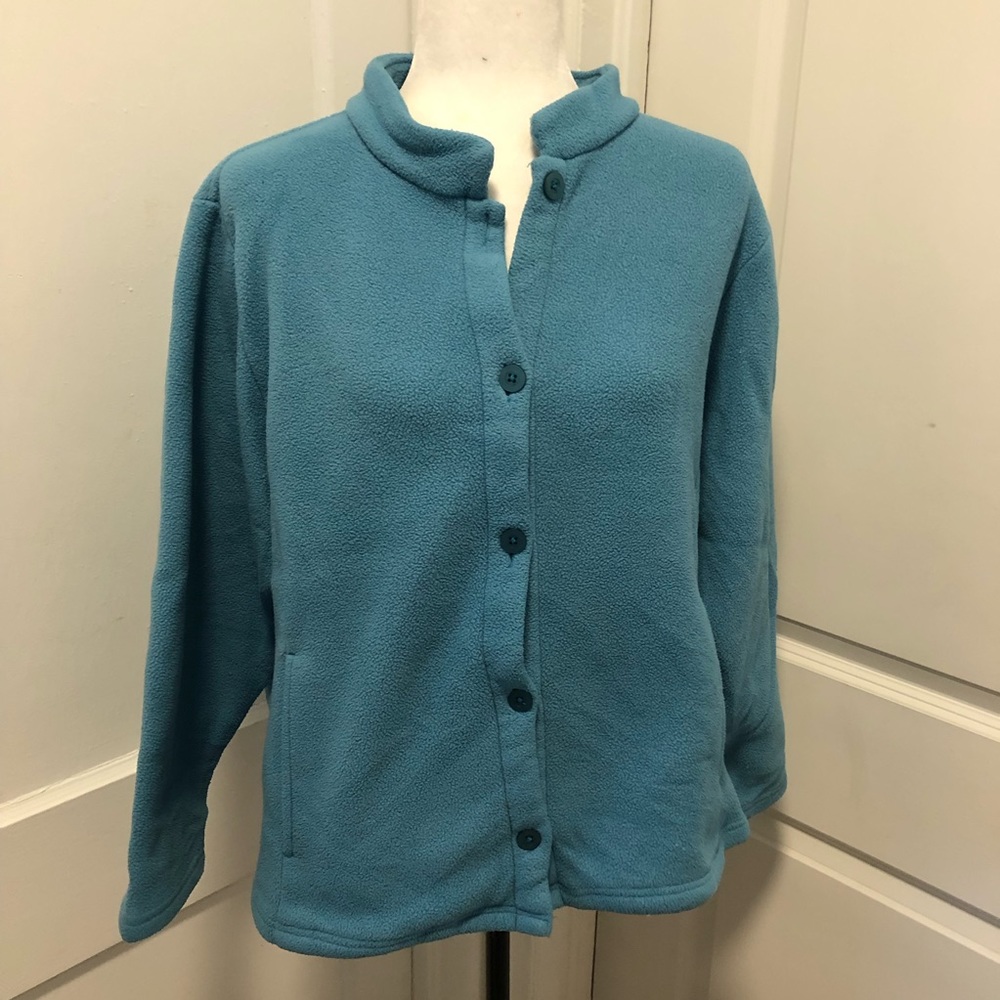 Ll Bean ladies button up sweater cardigan size 2x